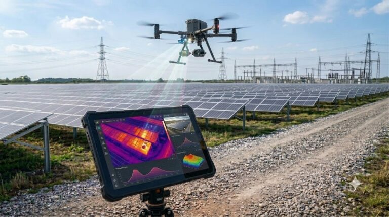 Seeing Beyond the Visible: How PIX4Dmatic Transforms Thermal Drone Data into Actionable Temperature Maps